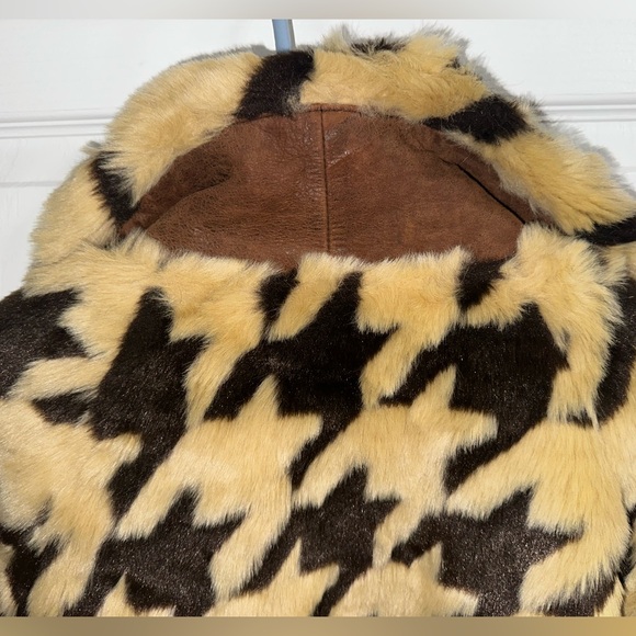 Marc Ecko Industrial faux fur and leather jacket. Size L. Mid length. - Picture 3 of 16